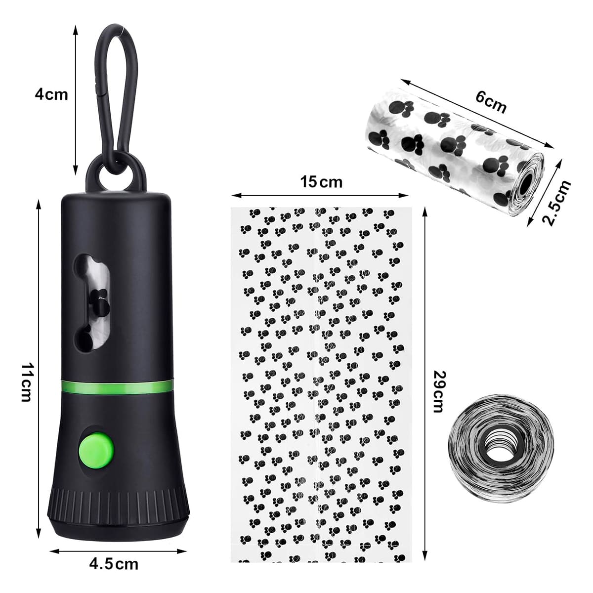 Miniatura 3 de Dispensador De Bolsas Para Perro 490-215