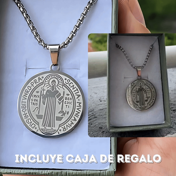 Collar Sello San Benito +CAJAREGALO