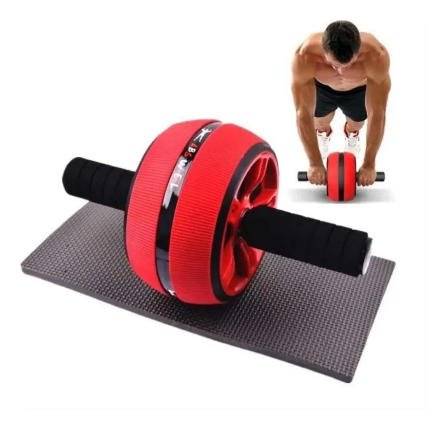 Rueda Abdominal Rodillo Grueso Tipo Barr