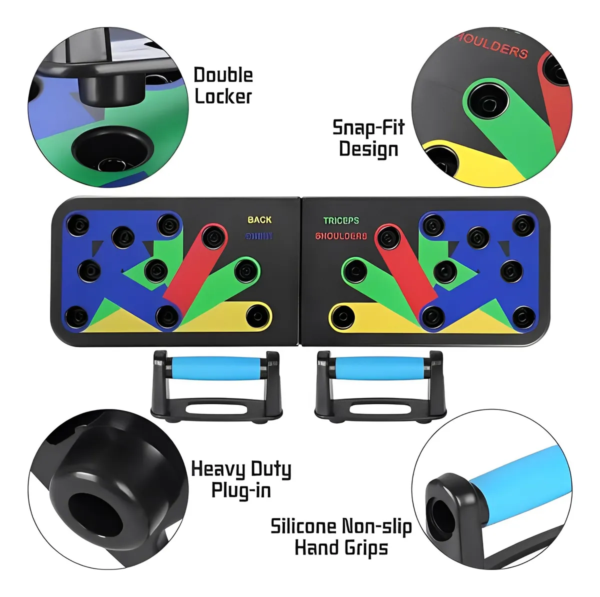 Tabla Push Up Sistema Completo De Flexio