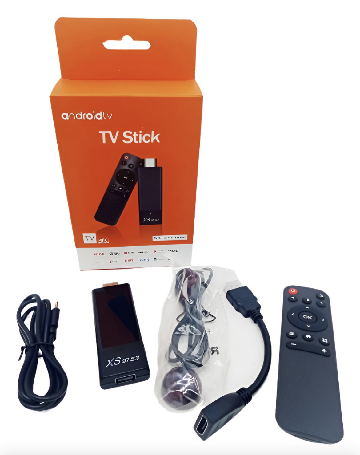 Miniatura 2 de TV STICK ANDROID COMANDO VOZ Y APPS 4K