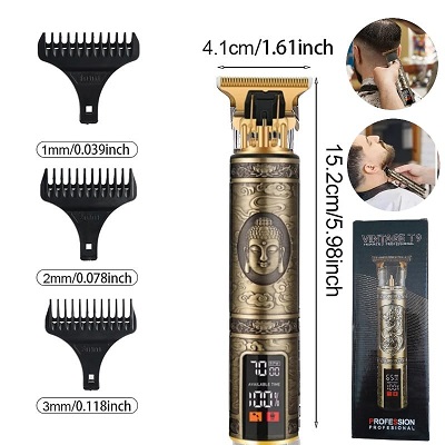 Miniatura 3 de MAQUINA DE PELUQUIAR Y BARBERA RECARGABL