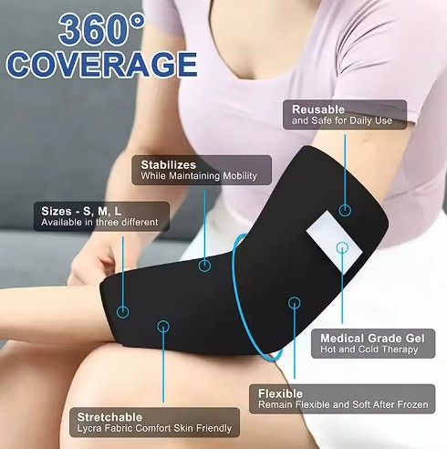 Miniatura 3 de Manga de gel  con terapia frío y calor