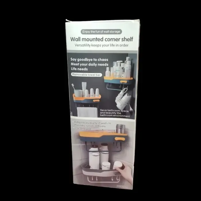 Estante De Ducha Esquinero De Baño Organ