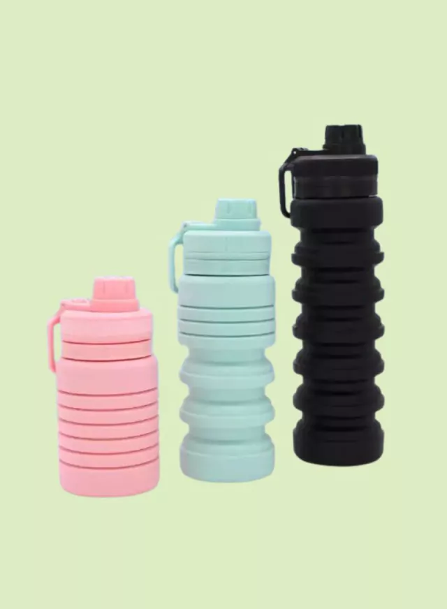 Termo plegable de silicona