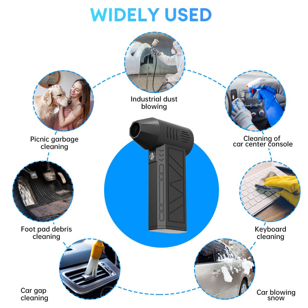 Miniatura 5 de SOPLADOR TURBO JET RECARGABLE