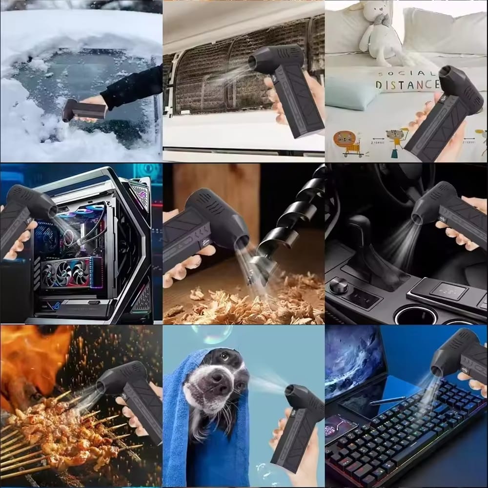 Miniatura 3 de SOPLADOR TURBO JET RECARGABLE