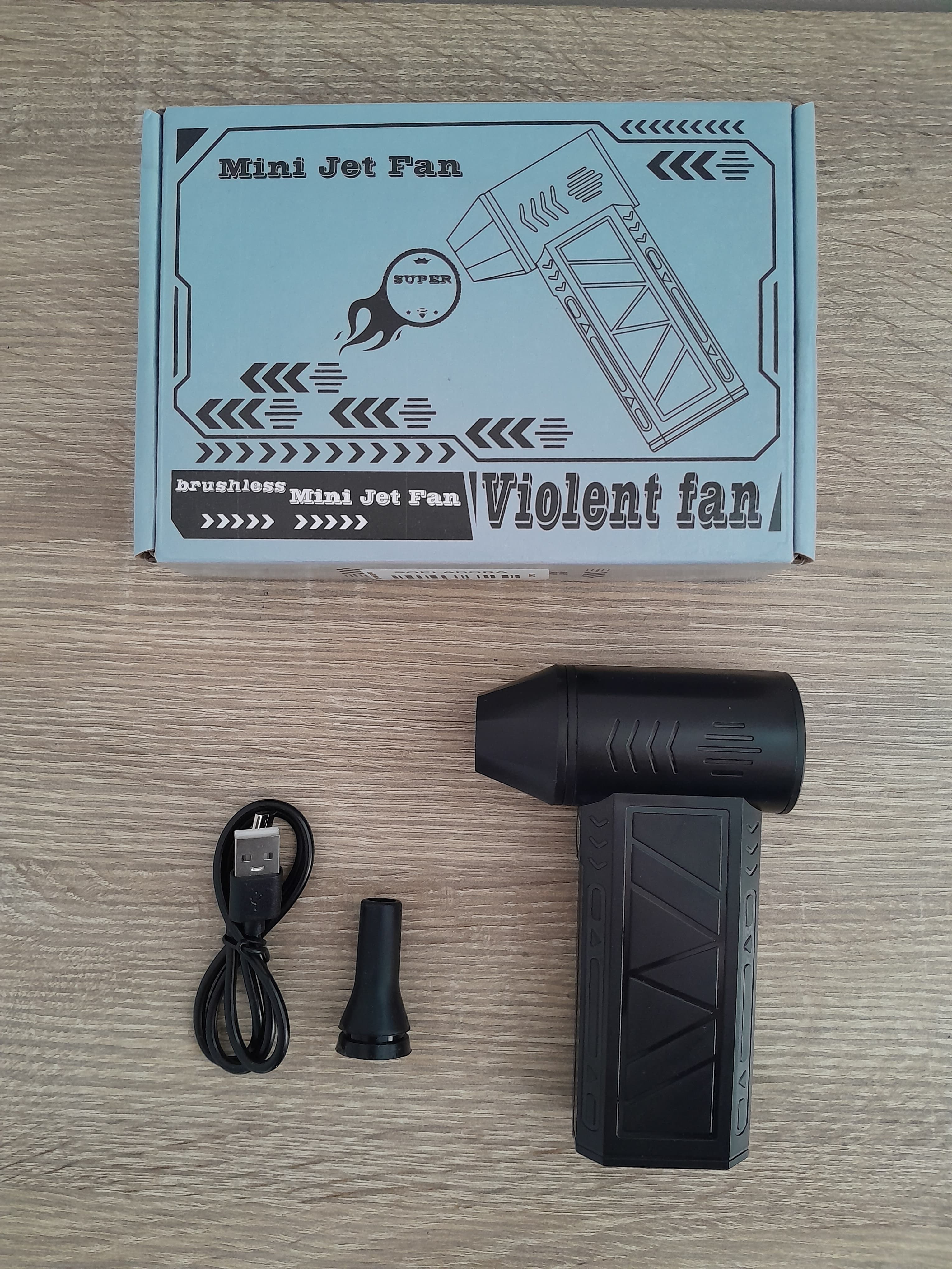 SOPLADOR TURBO JET RECARGABLE