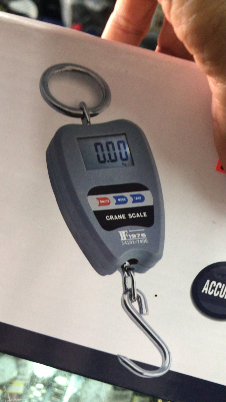 Miniatura 2 de bascula Peso Gancho  200kg digial