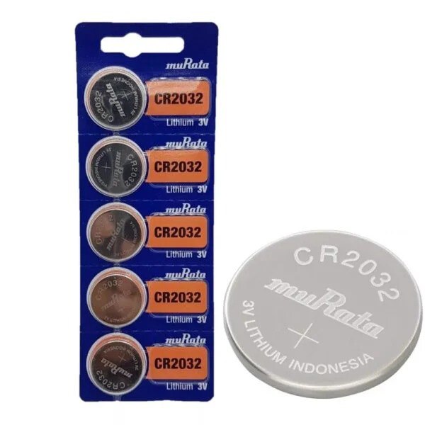 Pila Bateria De Litio Cr2032 Unidad Mura