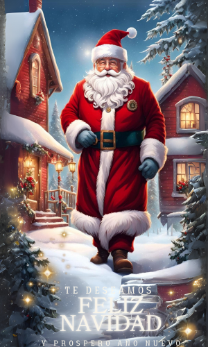 Miniatura 3 de Funda forro puerta navidad PAPA CAMINAND