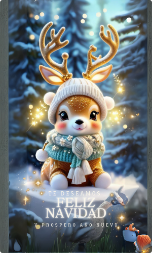 Miniatura 3 de Funda forro puerta navidad RENO