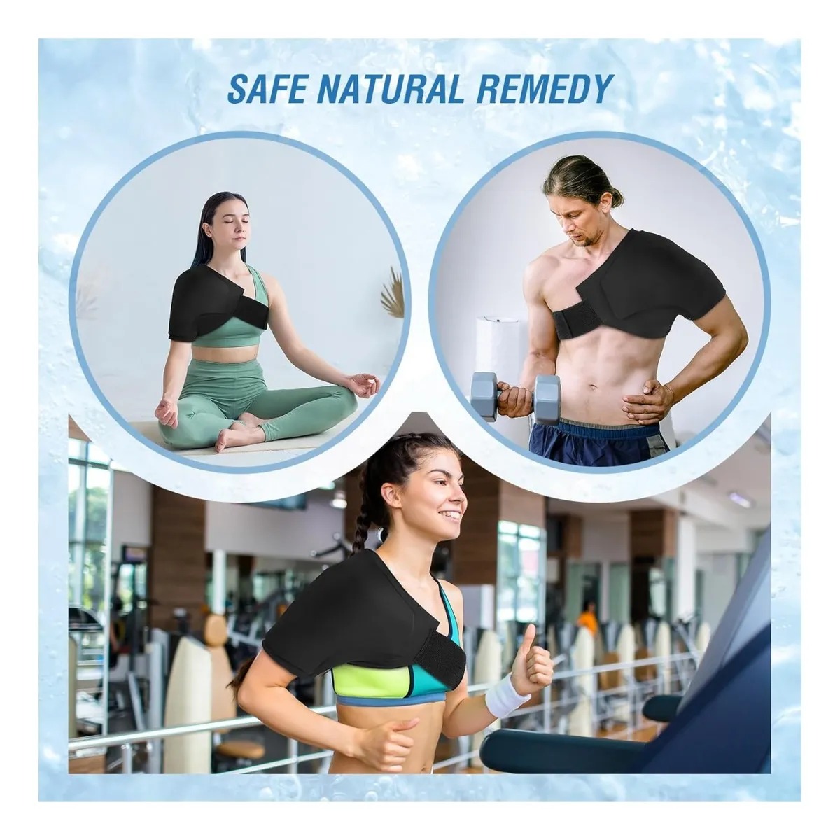 Miniatura 9 de Hombrera Gel De Compresión Frio Caliente