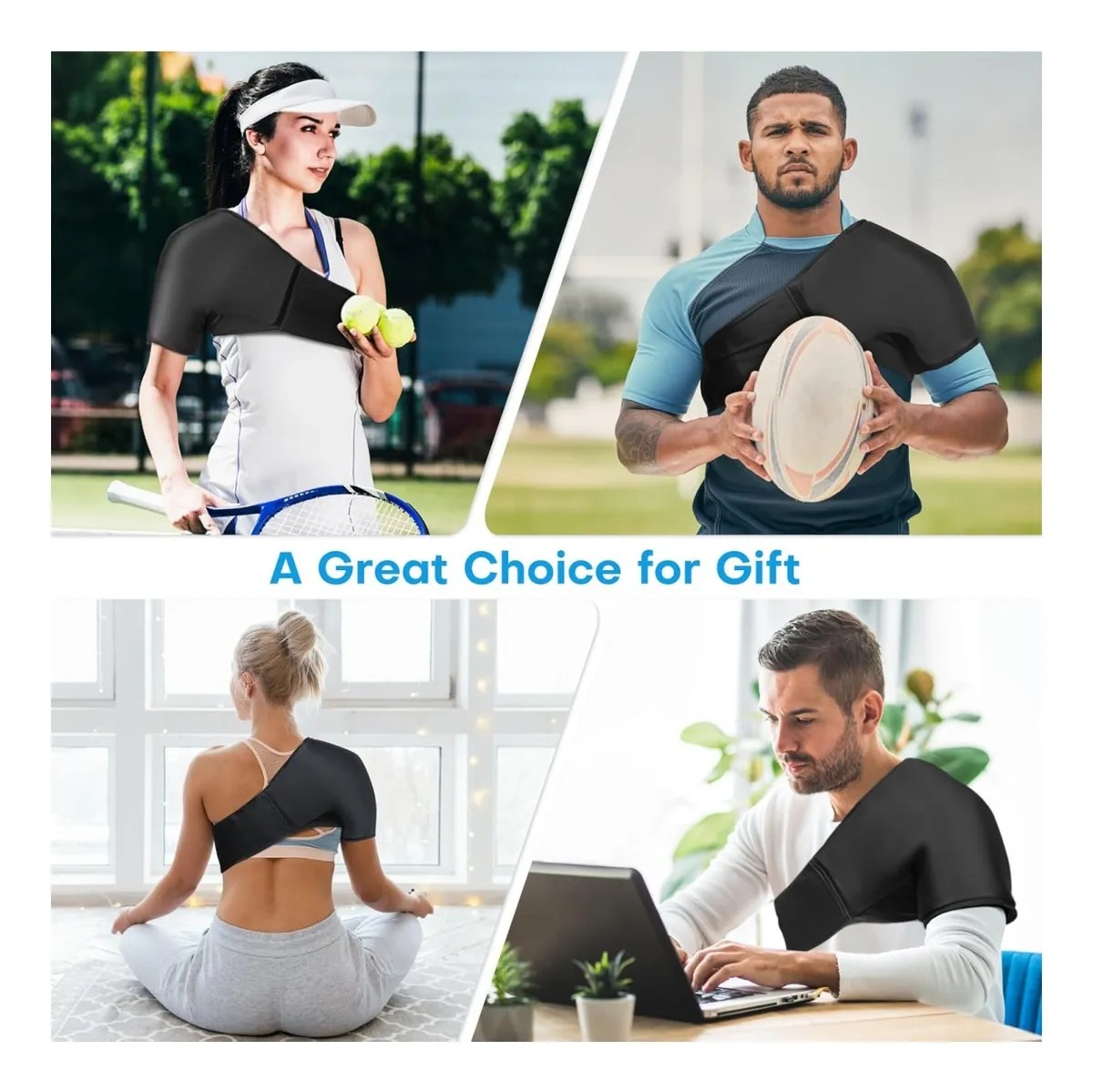 Hombrera Gel De Compresión Frio Caliente