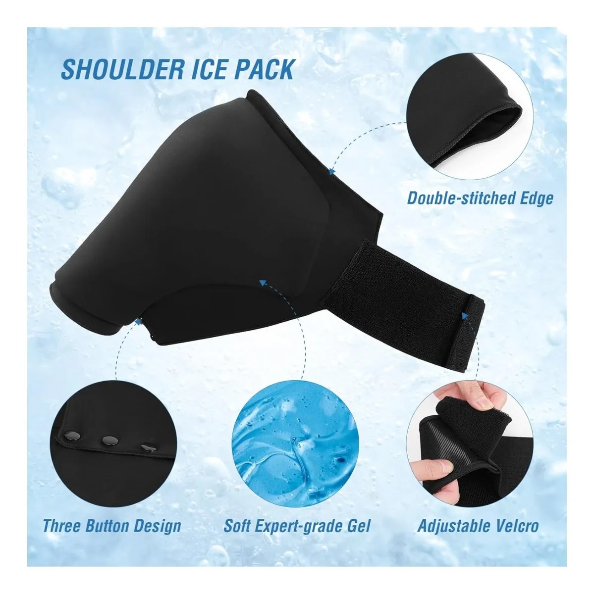 Miniatura 7 de Hombrera Gel De Compresión Frio Caliente