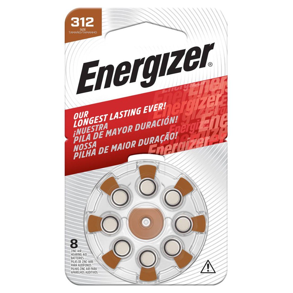 Pila Batería #312 Energizer Audífono