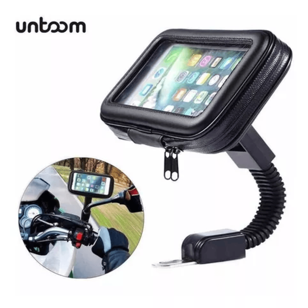 Soporte Holder Bolso Porta Celular Moto
