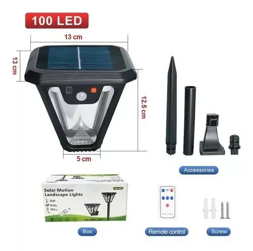 Miniatura 2 de Lampara Solar Farola Sensor De Movimient