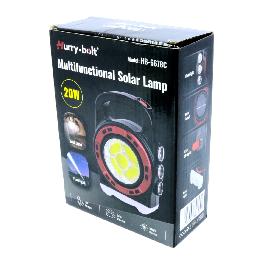 Miniatura 2 de Power bank solar + lampara