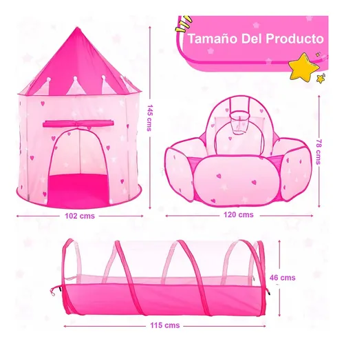 CARPA CASTILLO 3 EN 1