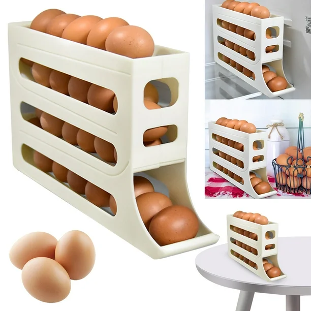 Miniatura 2 de organizador de huevos  bandeja dispensad