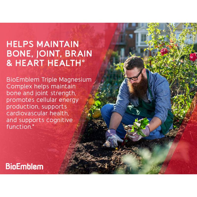Miniatura 2 de BioEmblem Triple Magnesium Complex | 300