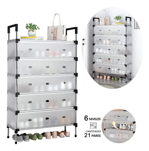 Miniatura 2 de Zapateras Modernas 5 Niveles Cubierto