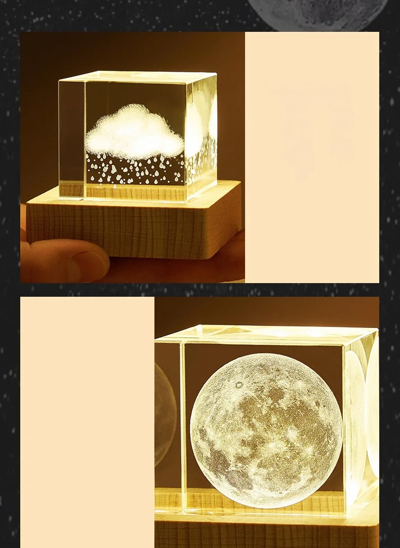 LAMPARA DE CRISTAL