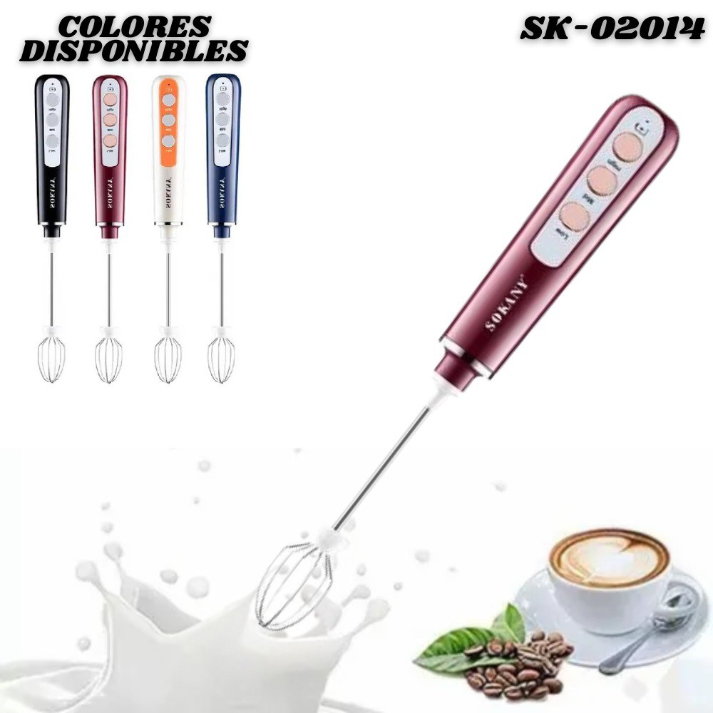 Miniatura 3 de Mezclador Batidor Espumador Sk-02014