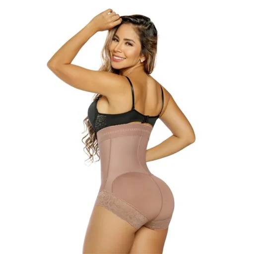 Vista 2 de FAJA SEMICACHETERA STRAPPLE - COLOR: COCOA, TALLA: S