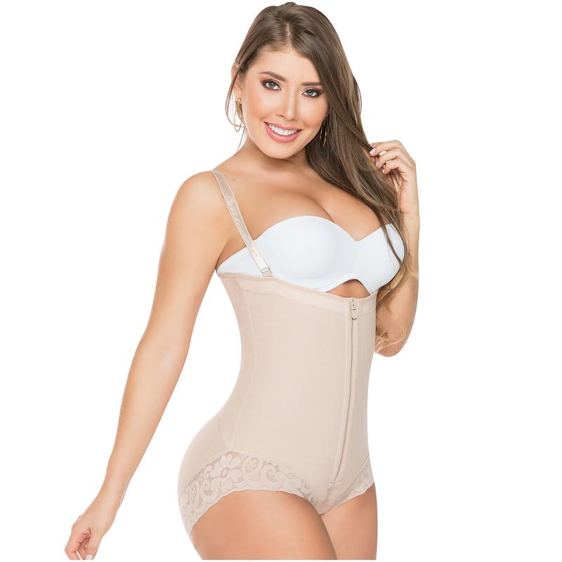 Vista 4 de FAJA SEMICACHETERA STRAPPLE - COLOR: COCOA, TALLA: S