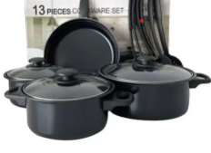 set de ollas x13 pzs