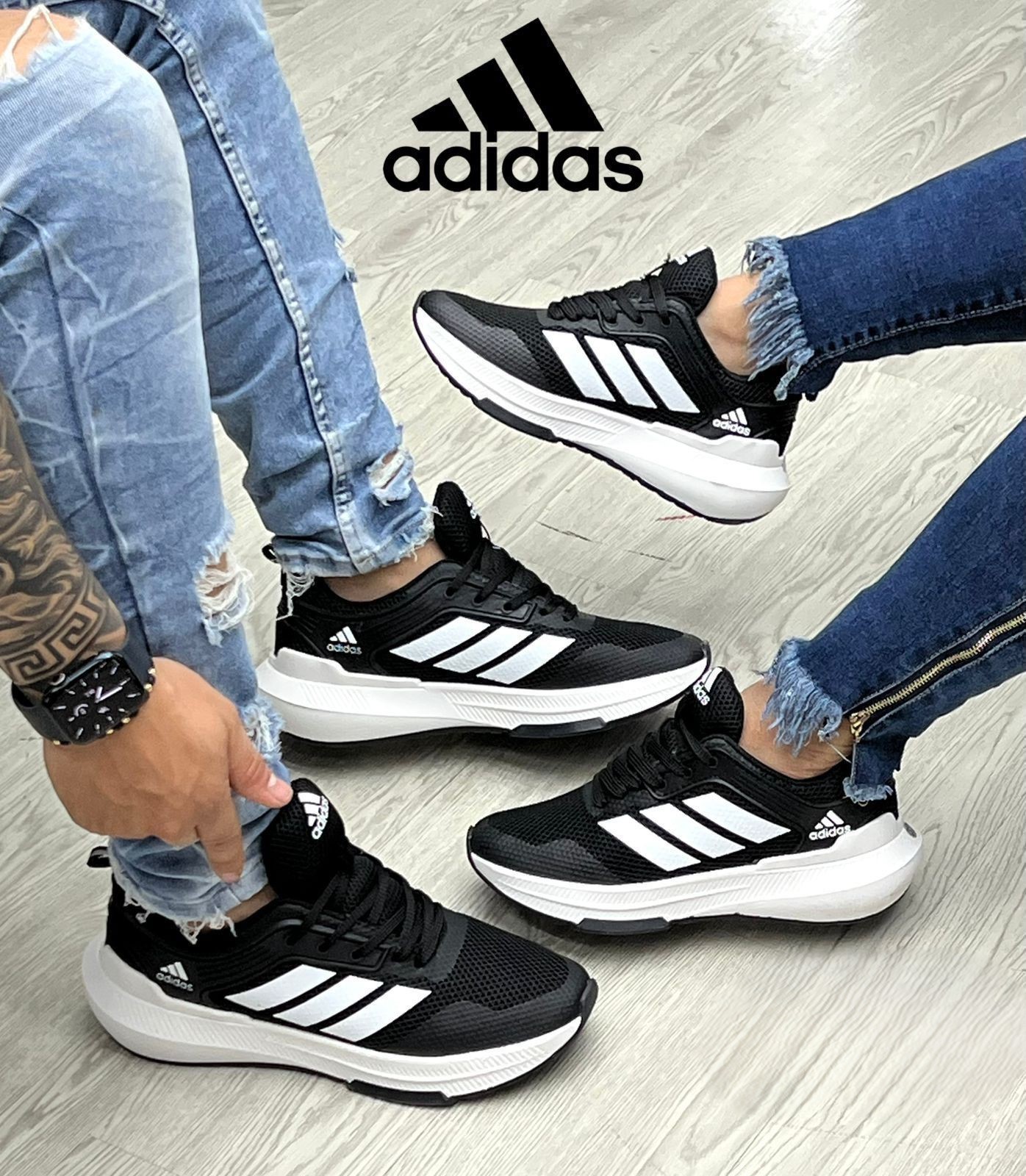 Tenis Adidas Bounce Nuevo Negro Unisex