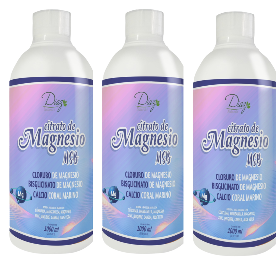 CITRATO  BISIGLINATO MAGNESIO X 3 uds