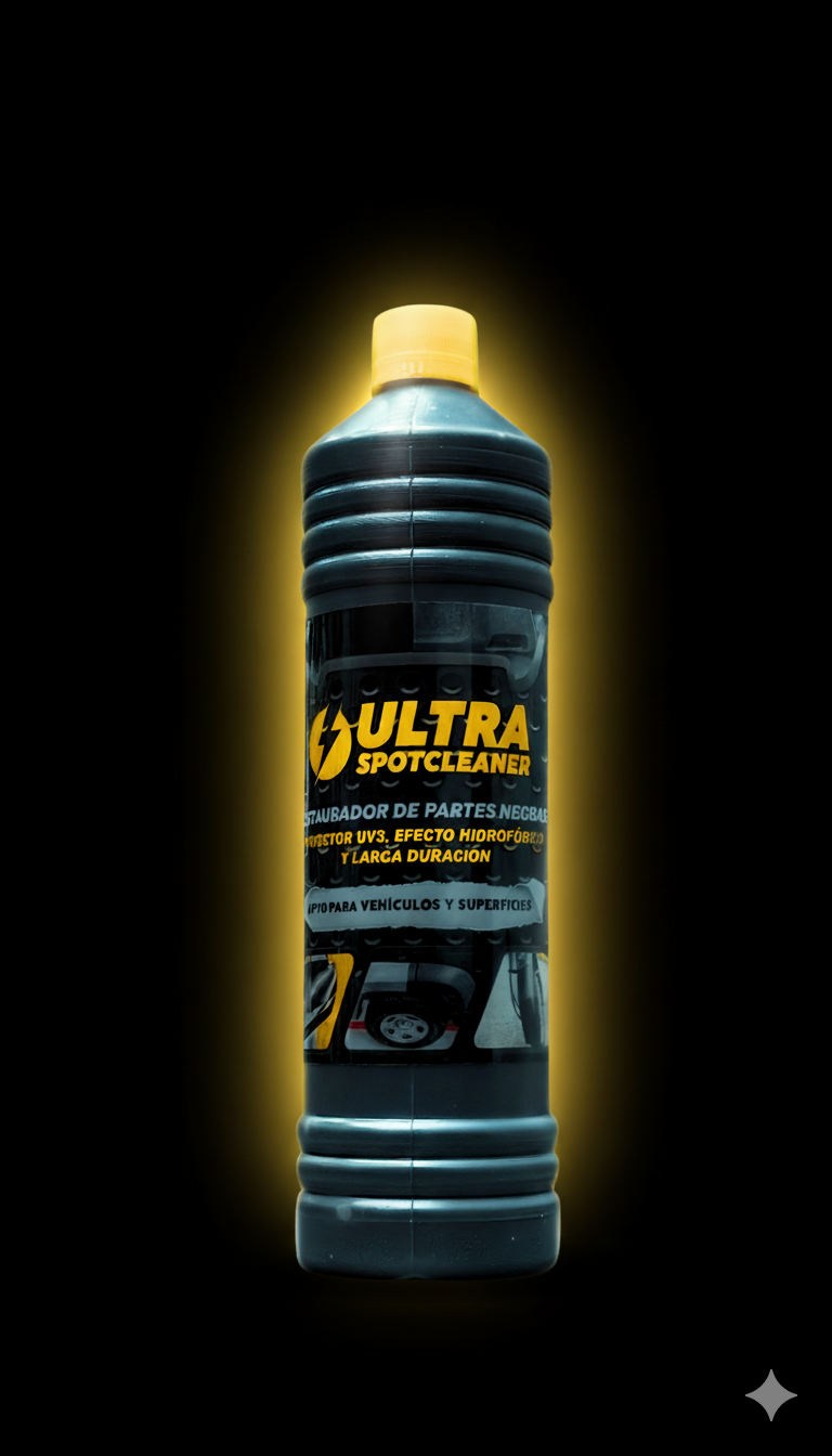 Vista 4 de RESTAURADOR DE PARTES NEGRAS - TAMAÑO: 1 LITRO, ACABADO: MATE