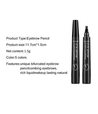 Miniatura 6 de LAPIZ PARA  CEJAS Y BARBA + CEPILLO