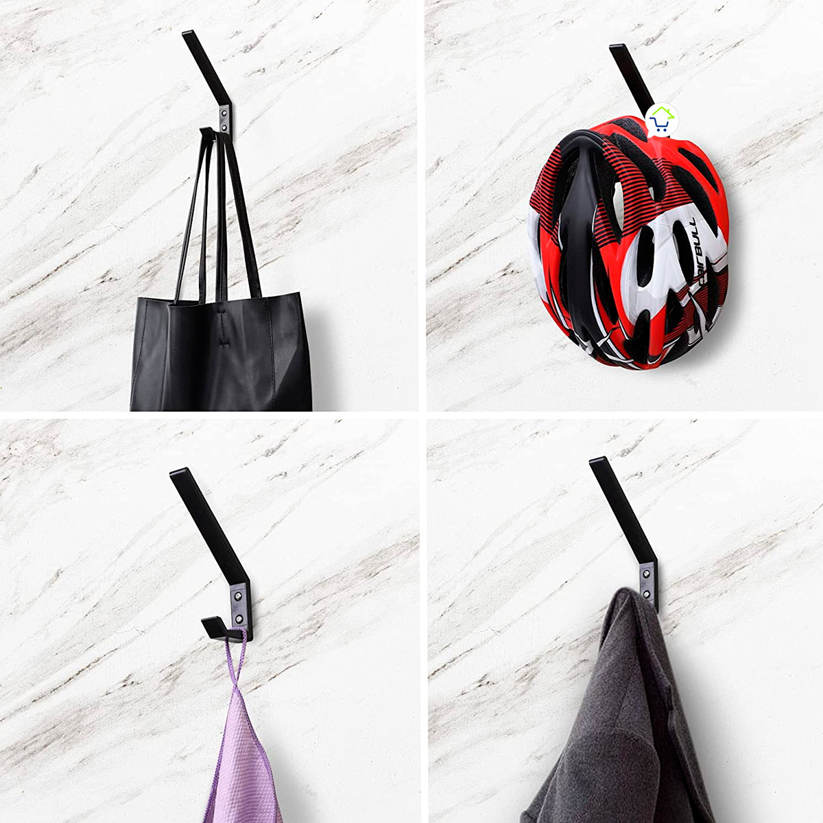 Miniatura 5 de Soporte Casco Moto Multifuncional 628011