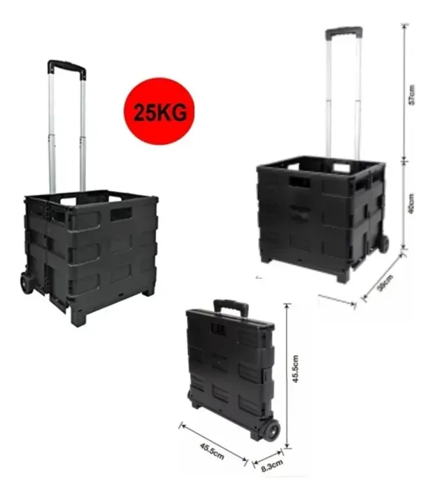 Miniatura 4 de CARRETA PLEGABLE SOPORTE 25KG