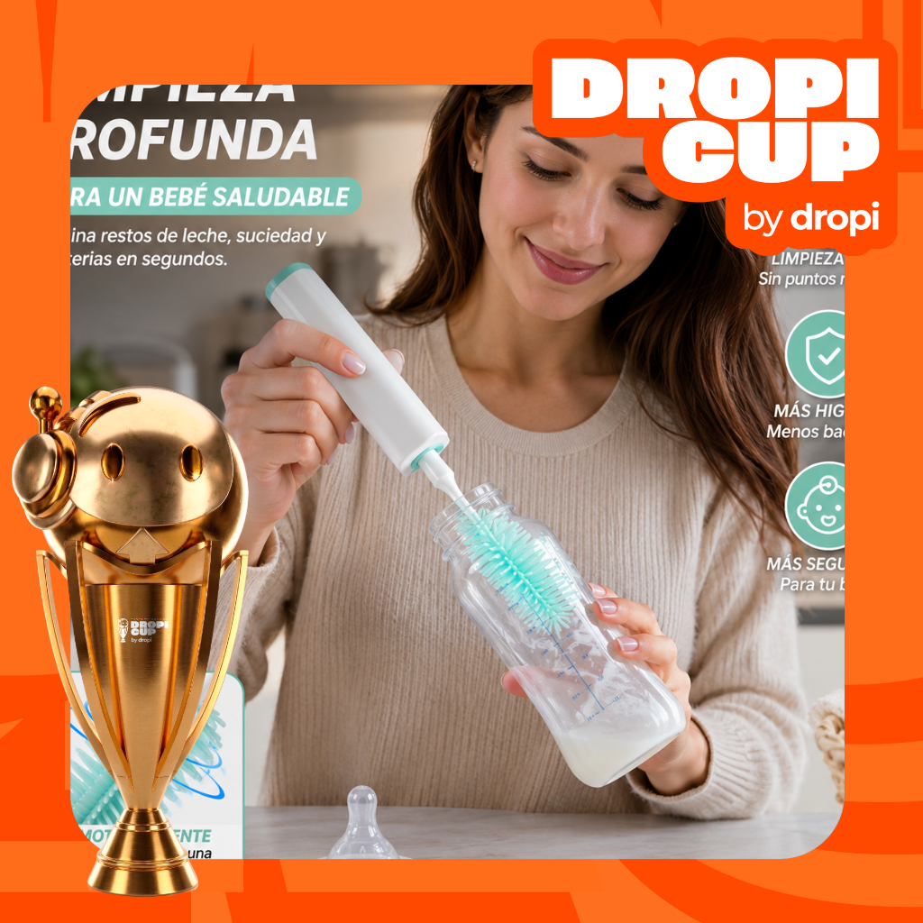 Limpiador Electrico Tetero Dropi Cup
