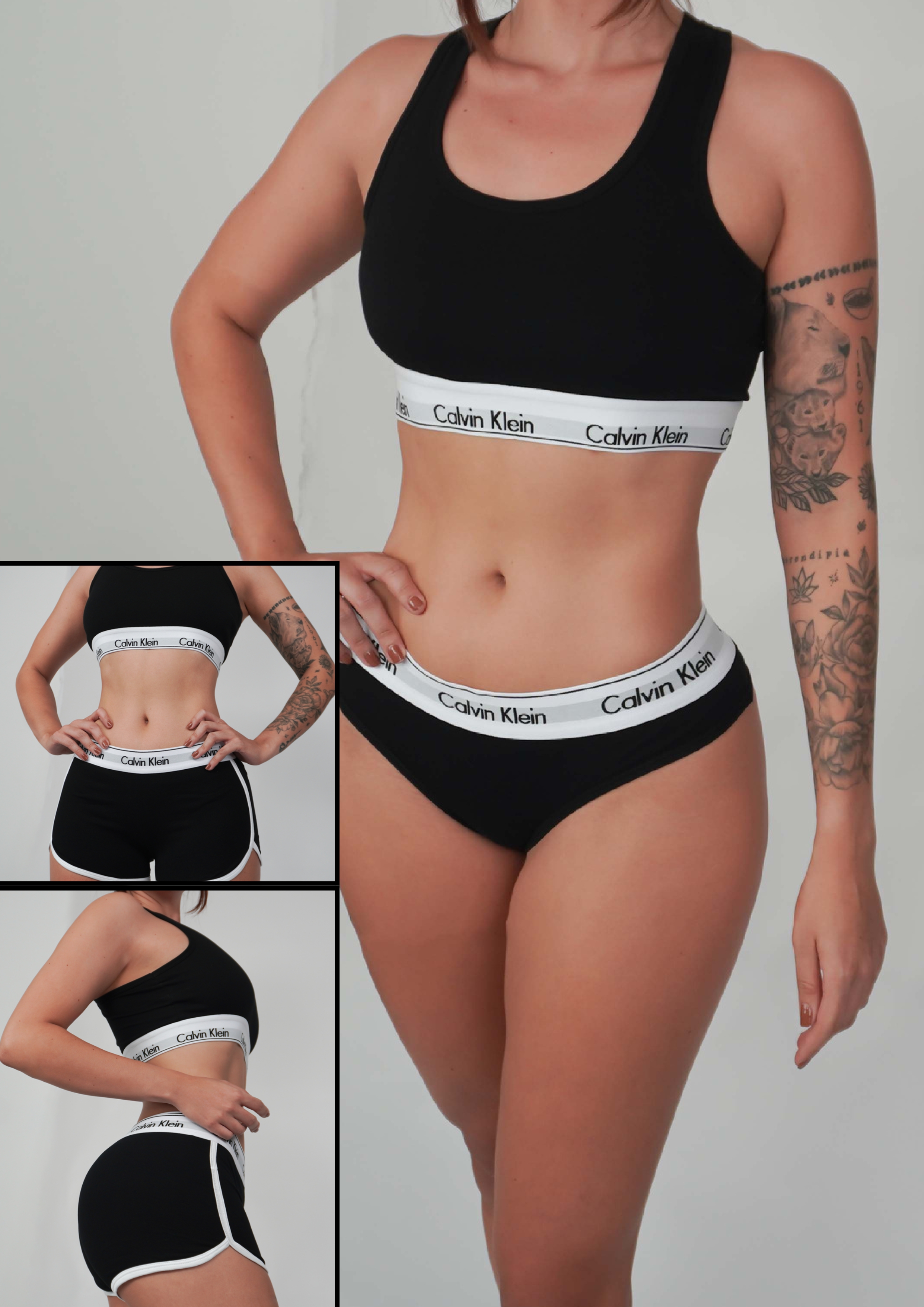 👙 CONJUNTO CALVIN KLEIN X3