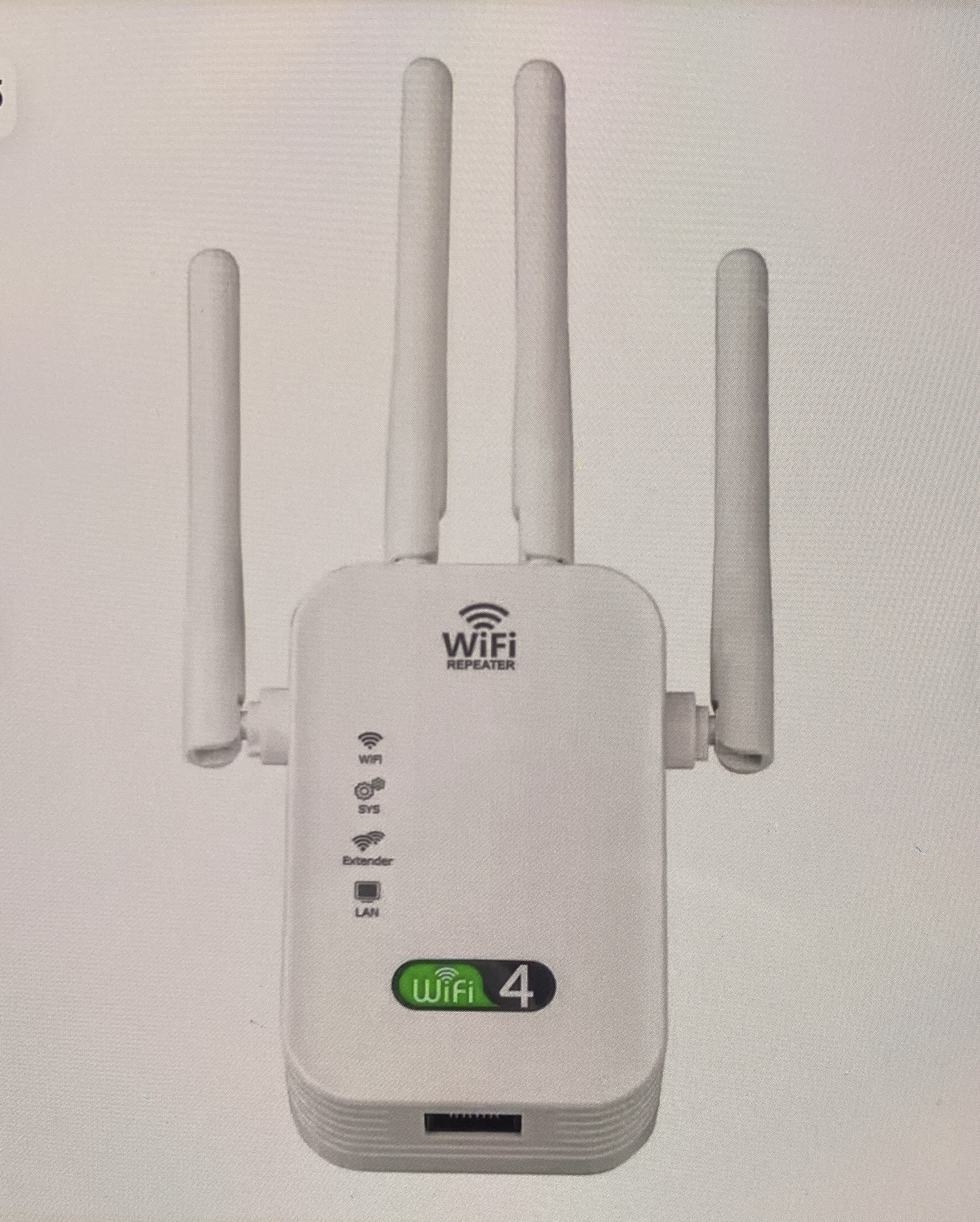 Repetidor De Señal Wifi Inalámbrico