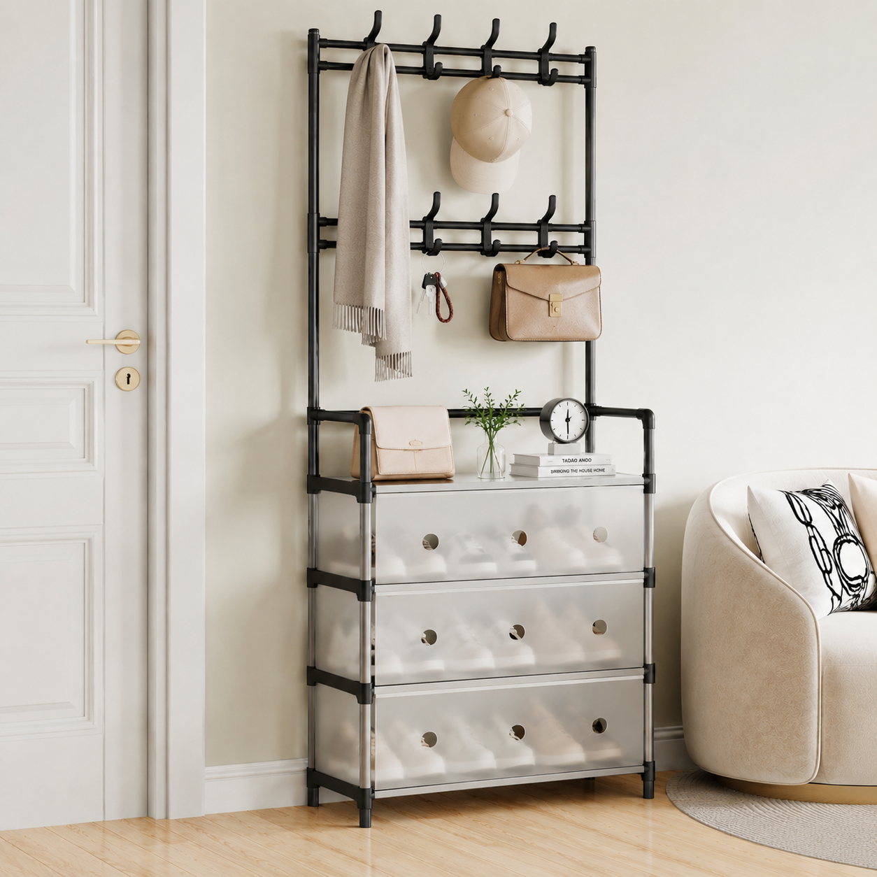 Organizador Zapatos con Perchero 1307-4