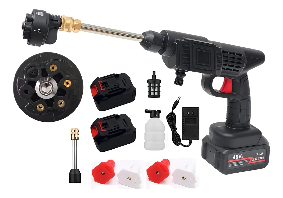 Hidrolavadora 6 CHORROS 2 BATERIAS