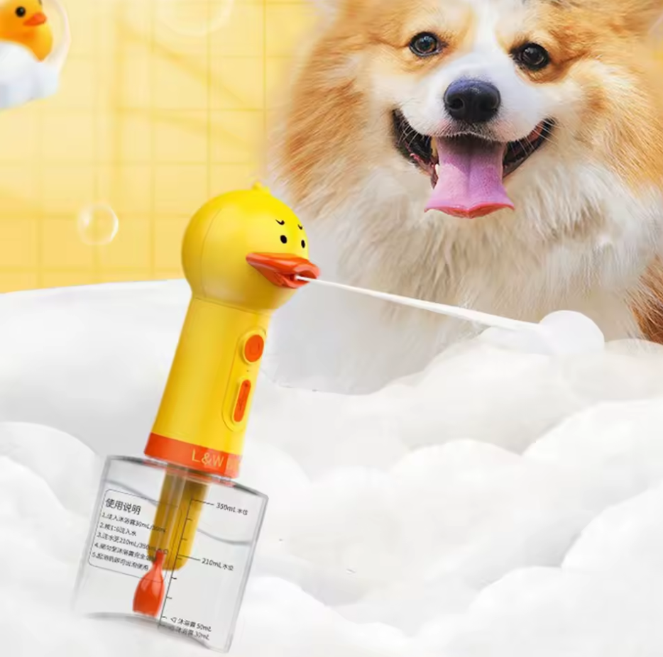 Pato Para Perro Rendidor De Shampoo Sorpresa