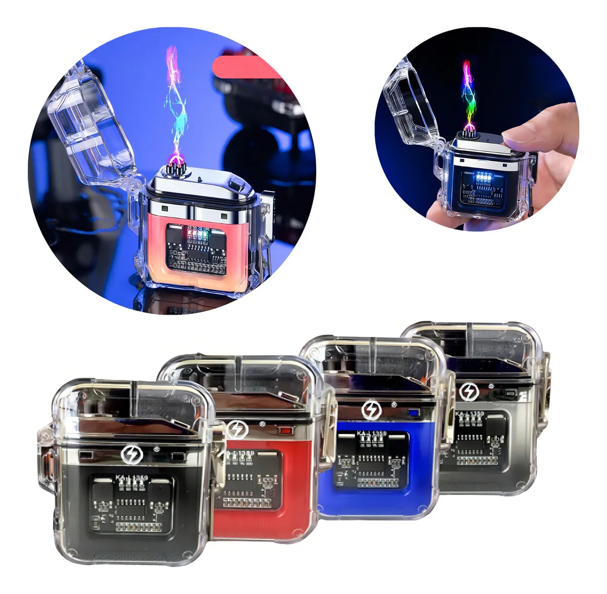 Miniatura 2 de Encendedor Plasma +linterna Recargable