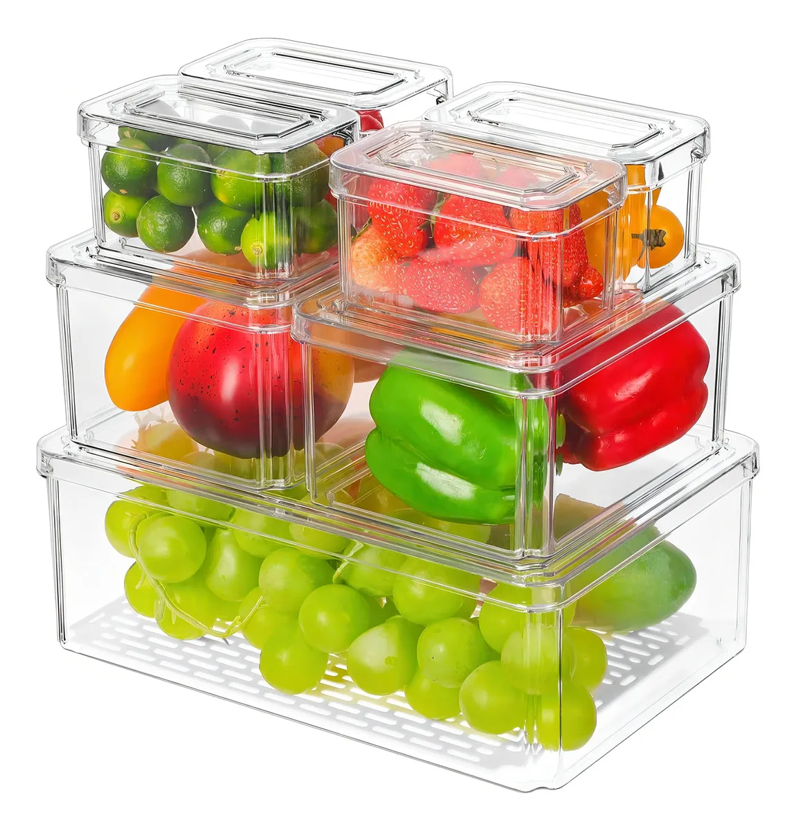 Miniatura 3 de Organizador de nevera 7 pcs