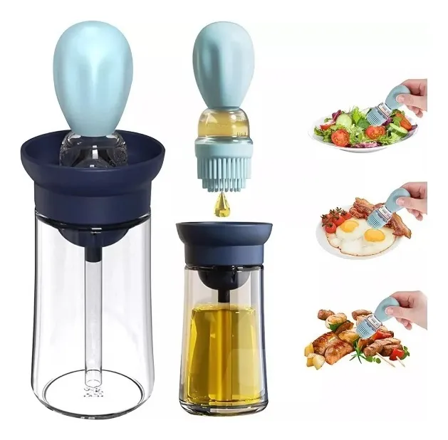 Dispensador Aceite Con Brocha Silicona
