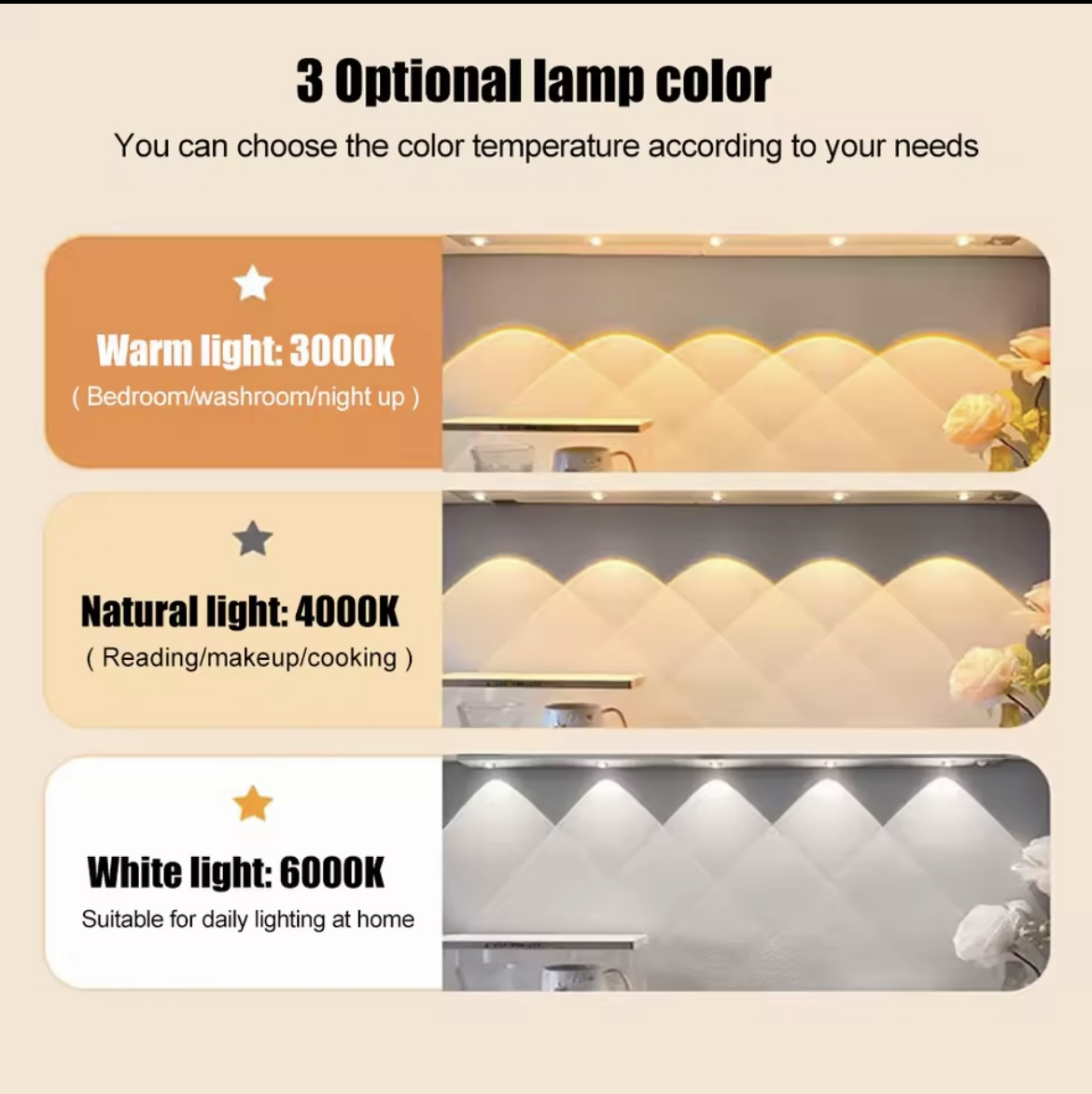 Miniatura 5 de LUZ LED SENSOR MOVNTO ULTRAFINO USB 40CM