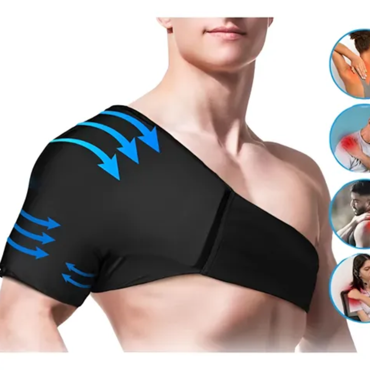 Miniatura 2 de Hombrera Gel De Compresión Gel Frio