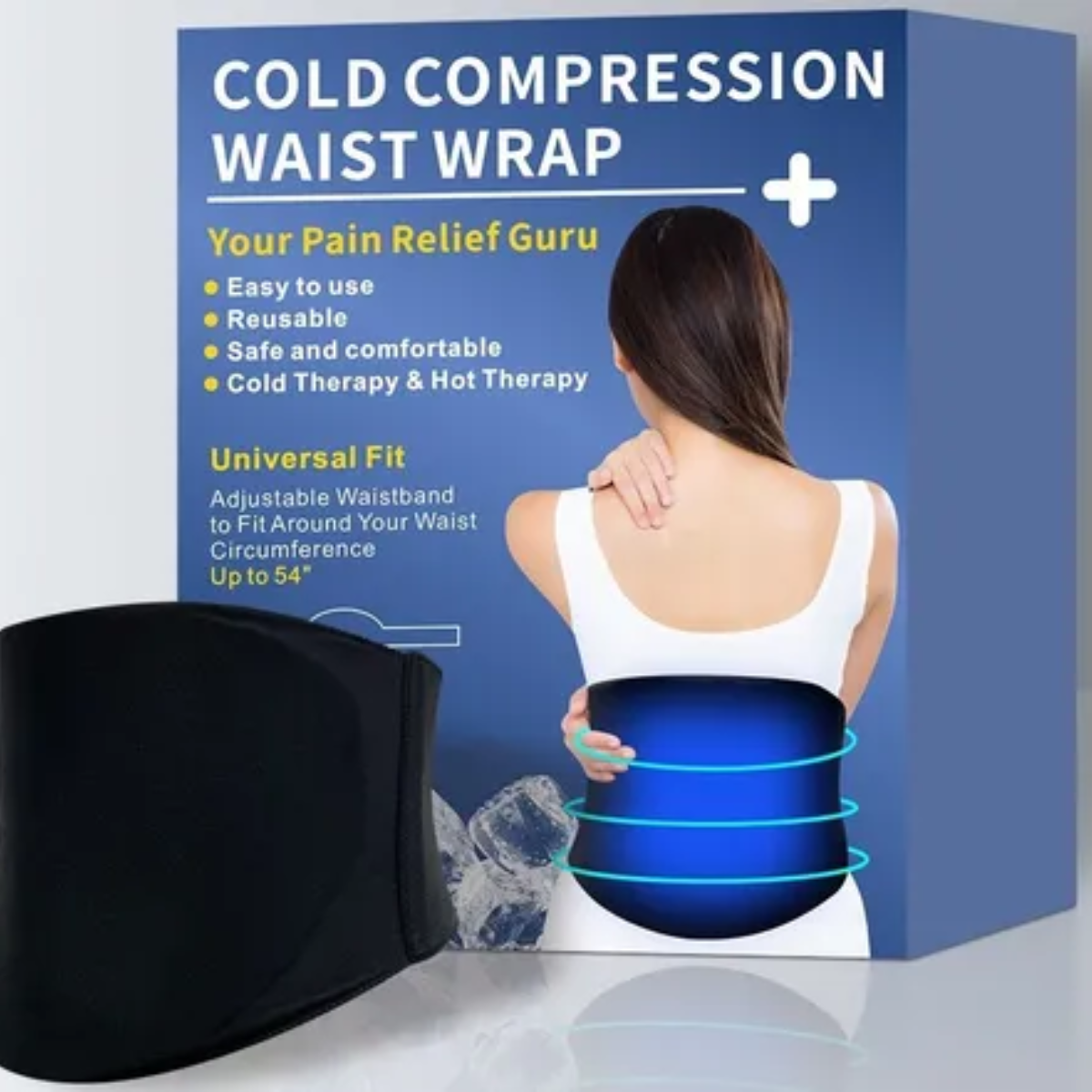 Miniatura 2 de Faja Compresion Gel Frio Calor Alivia